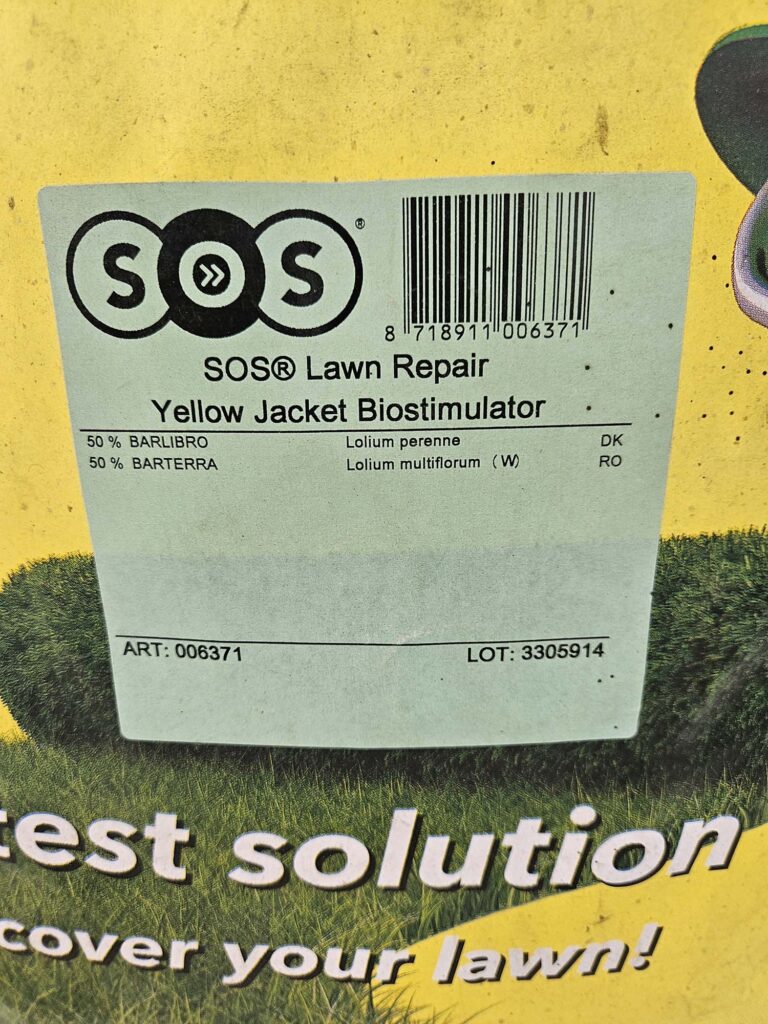 SOS Lawn Repair Barenbrug