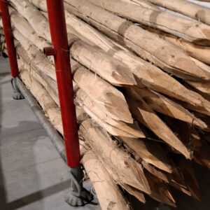 Acacia paal 2,50 m, Ø10-12