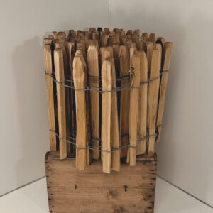 Engelse kastanje hekwerk. Latafstand 7-8 cm  H 50cm x 10 m