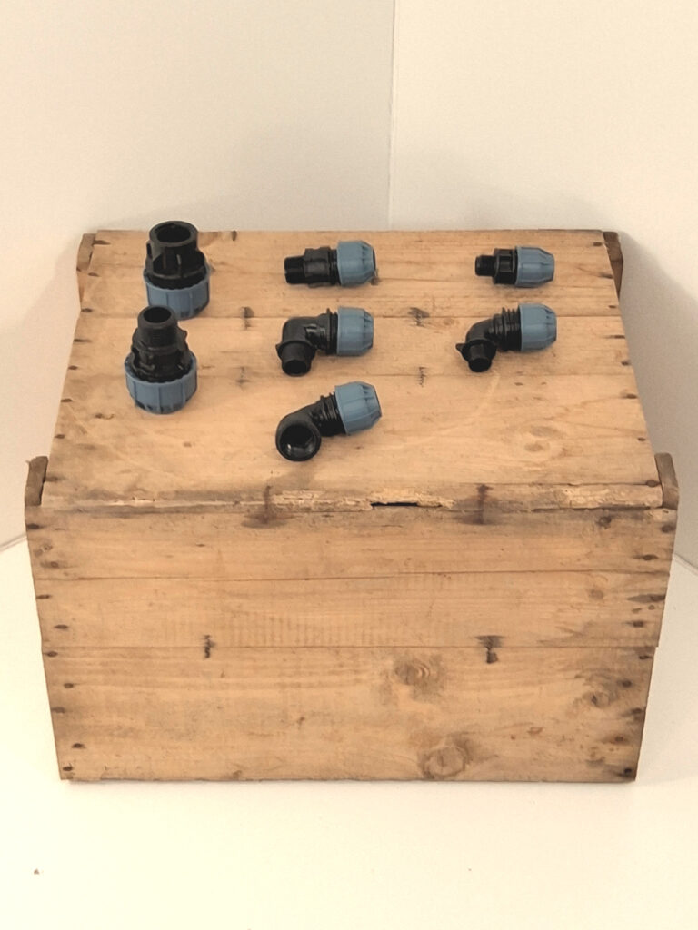 Jason Klemkoppelingen met draadeinde 32mm x 1" 20mm x 3/4" 16mm x 1/2"