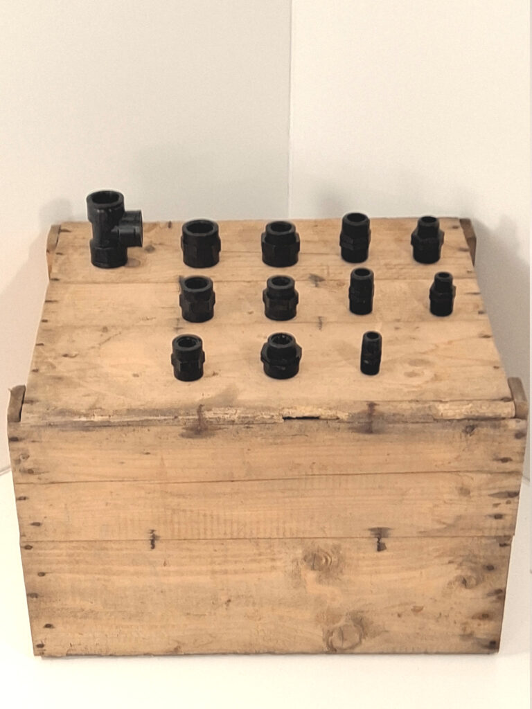 Polypropyleen draadkoppelingen 1" - 3/4" - 1/2"