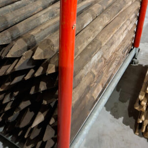 Rondgefreesd Naaldhout paal 1,60 m  Ø8