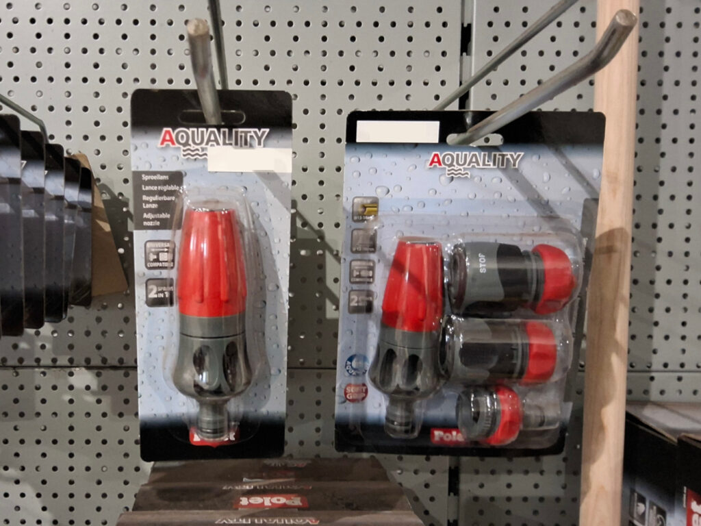 Sproeikoppen voor tuinslang